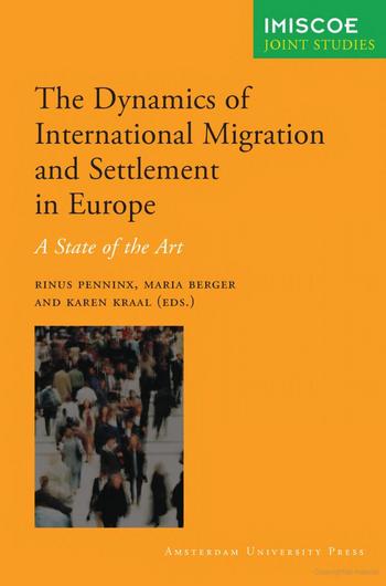 Cover of The Dynamics of Migration and Settlement in Europe